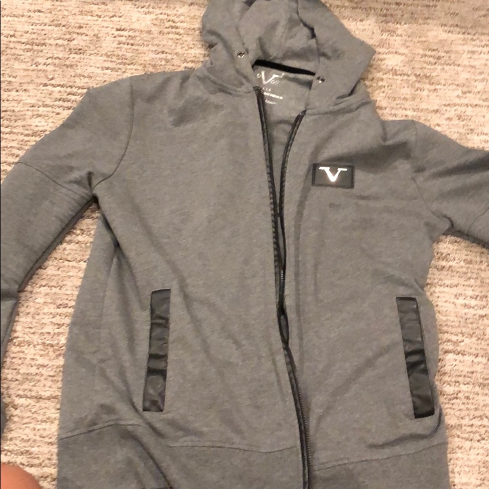 Versace size medium zip up
